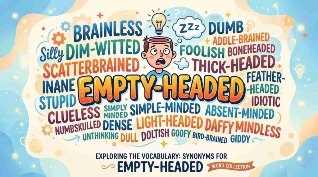 synonyms-for-Empty-Headed