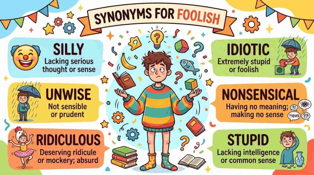 synonyms-for-Foolish