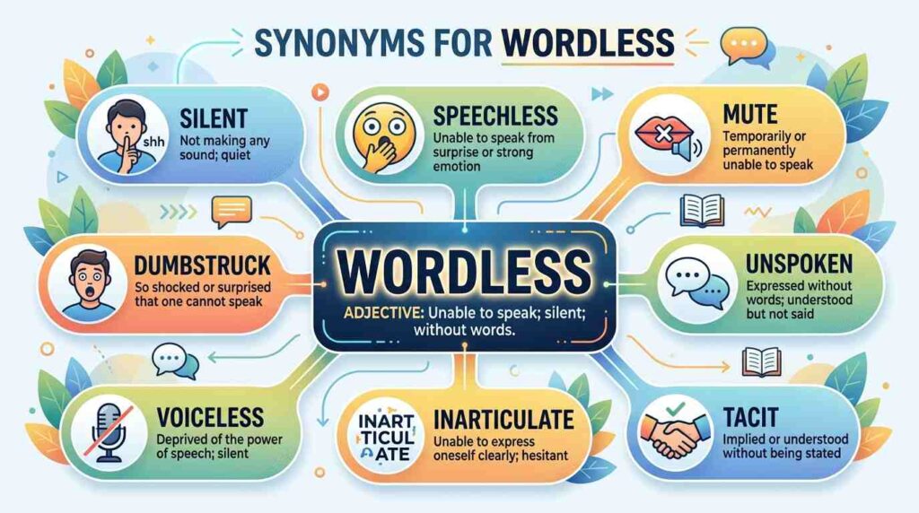 synonyms-for-Wordless