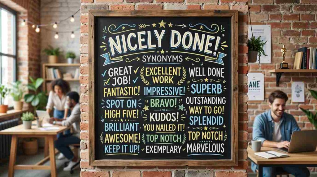 synonyms-for-Nicely-Done