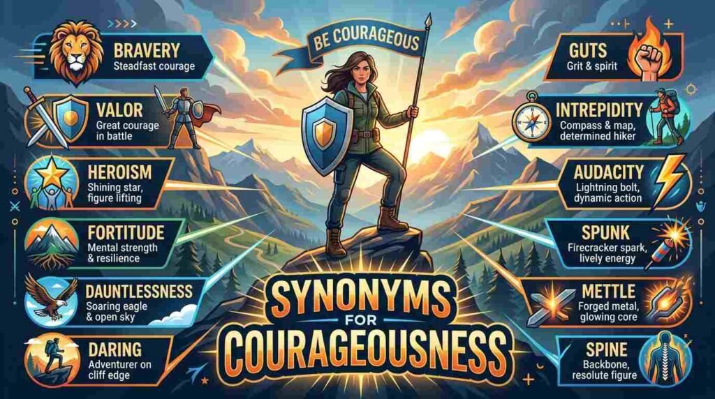 synonyms-for-courageousness