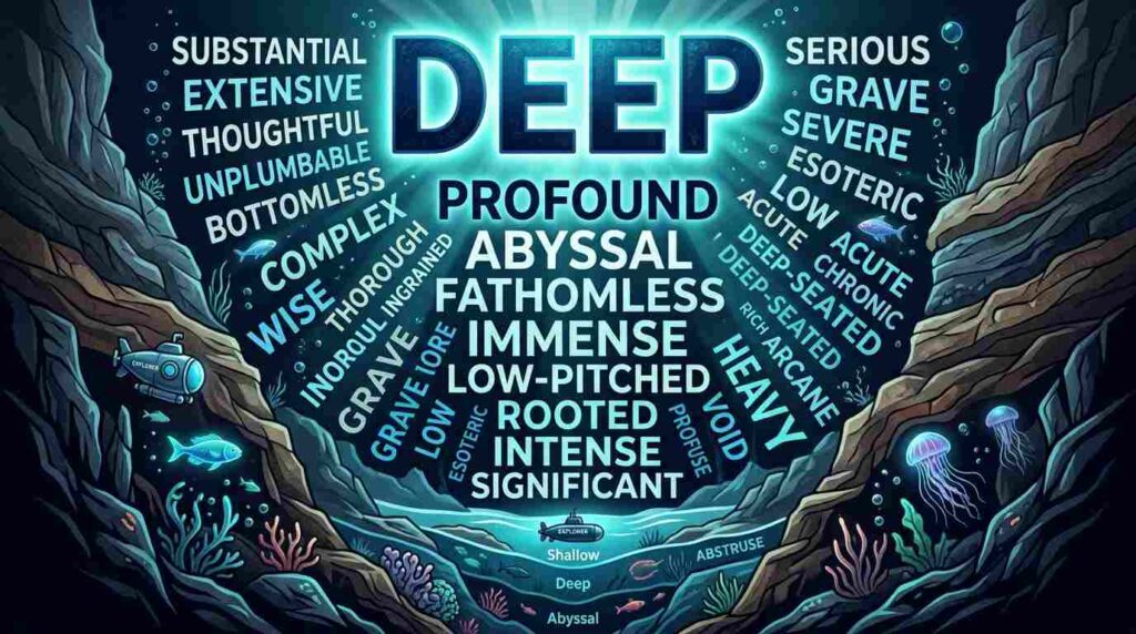 synonyms-for-deep