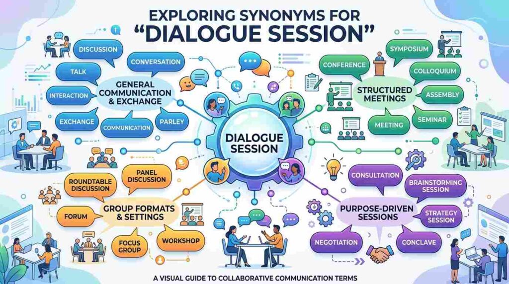 synonyms-for-dialogue-session