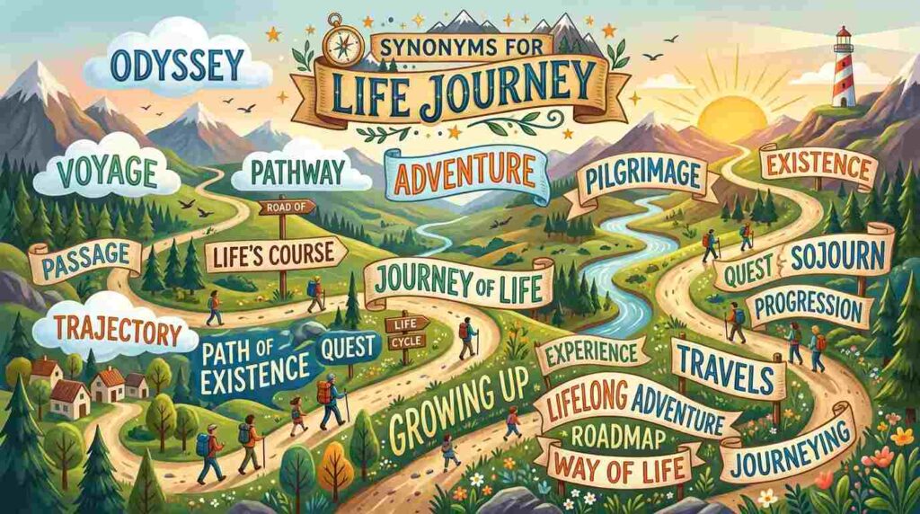 synonyms-for-life-journey