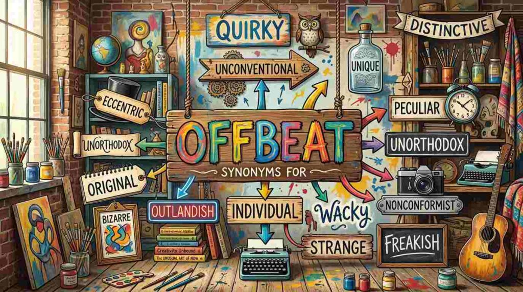 synonyms-for-offbeat