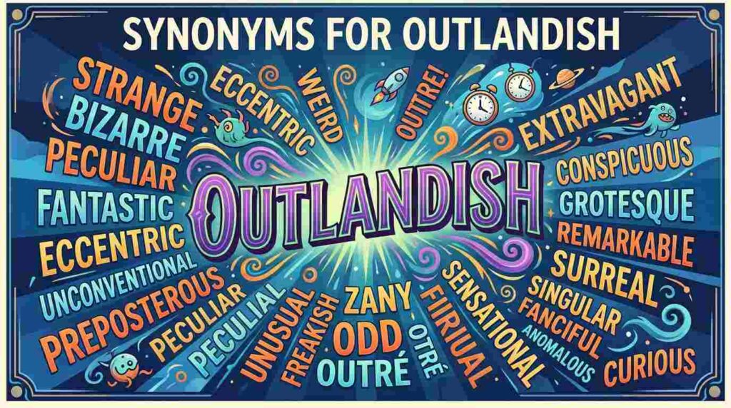 synonyms-for-outlandish