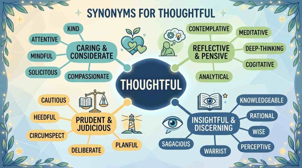 synonyms-for-thoughtful