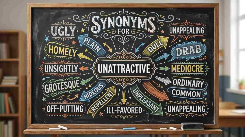 synonyms-for-unattractive