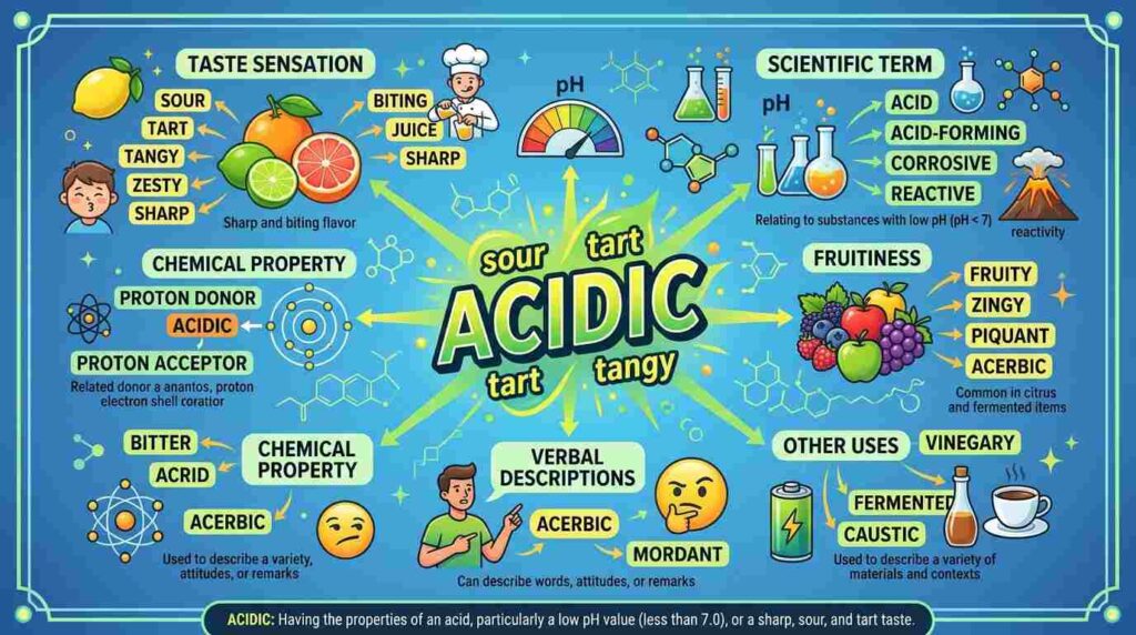 synonyms-for-acidic