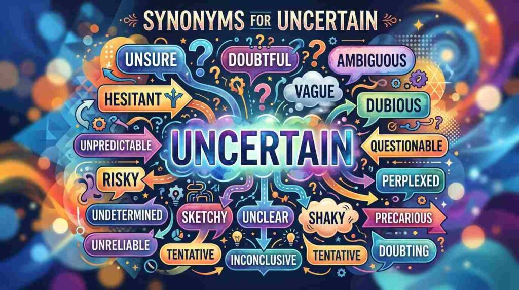 synonyms-for-Uncertain