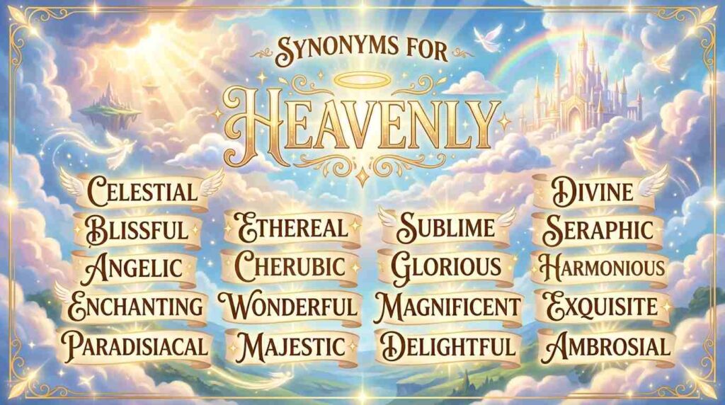 synonyms-for-heavenly