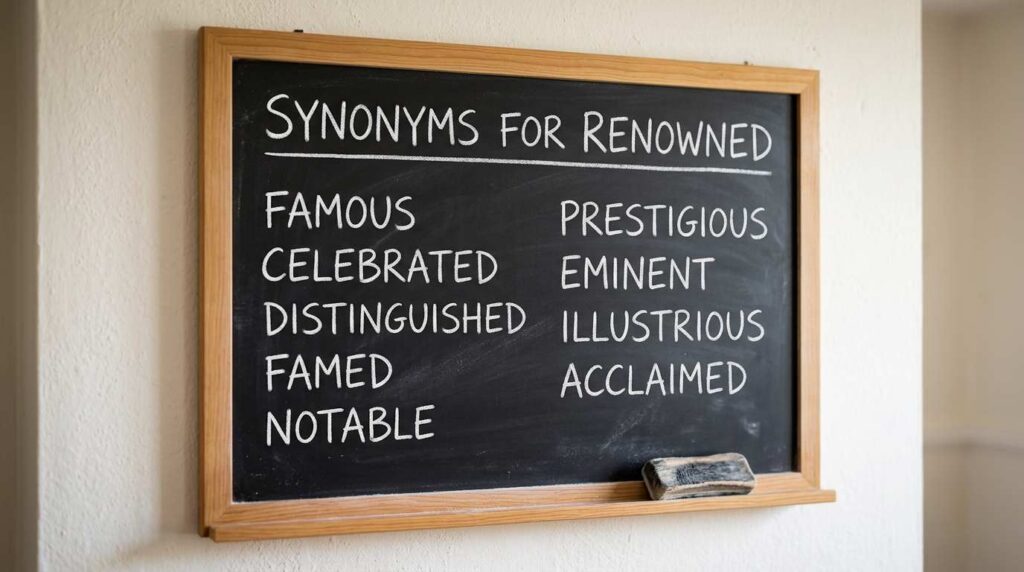 synonyms-for-renowned