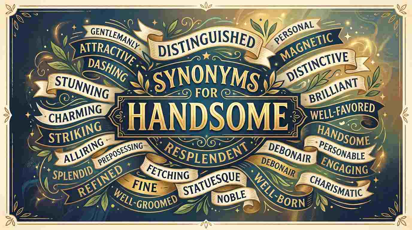 synonyms-for-handsome