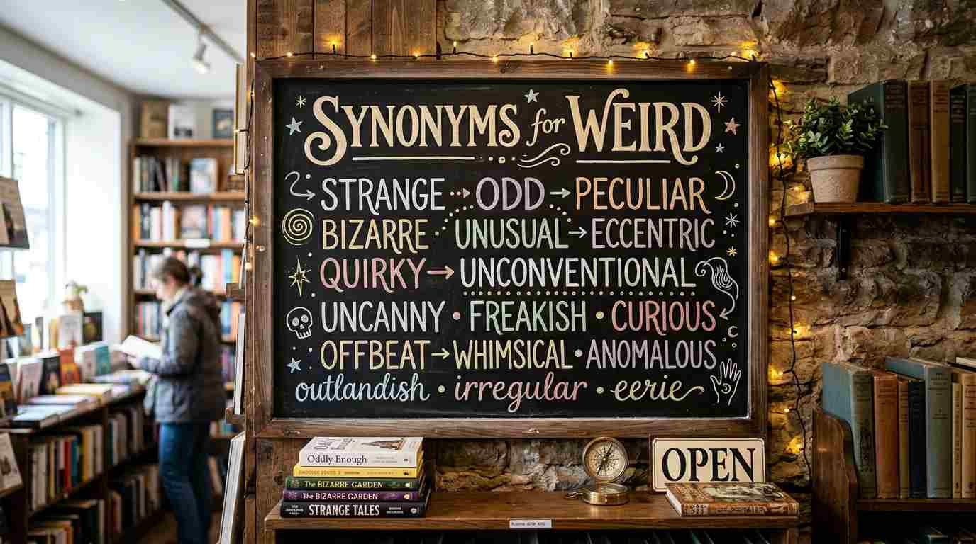 synonyms-for-weird